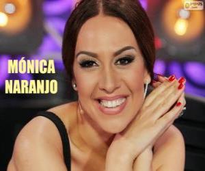 yapboz Mónica Naranjo, İspanyol şarkıcı